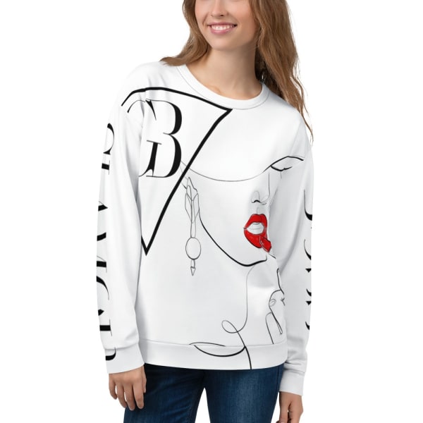 Glamour Boss Lipstick Sweatshirt